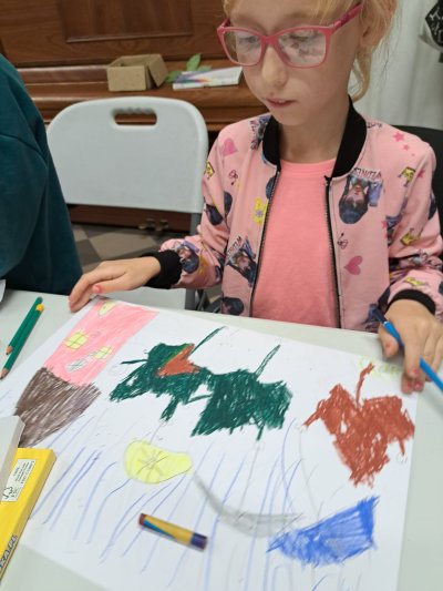 Zajęcia plastyczne 10.10.2023